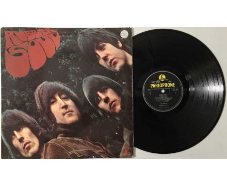 THE BEATLES - RUBBER SOUL LP - ORIGINAL UK 'NORWEIGIAN WOOD' MISSPELLING COPY (STEREO PCS 3075). Extremely scarce second UK s