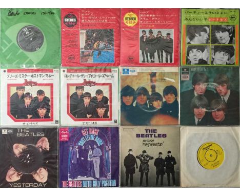 THE BEATLES - EP / 7" COLLECTION - OVERSEAS PRESSINGS. A classy collection of around 56 x EPs / 7". Titles include Beatles Mo