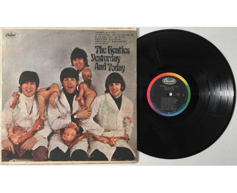 THE BEATLES - YESTERDAY AND TODAY 'BUTCHER COVER' (ORIGINAL US 3RD STATE MONO COPY - T 2553). Very well peeled and restored o