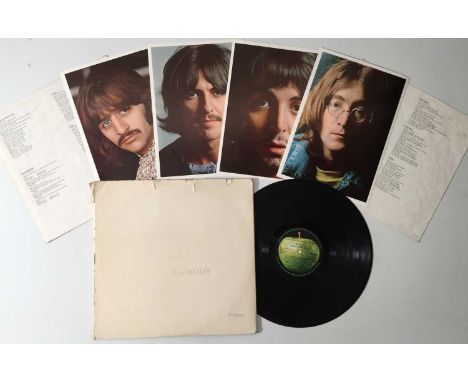 THE BEATLES - WHITE ALBUM LP (NUMBER 0004789 - ORIGINAL UK MONO COPY). A tremendously low numbered original UK mono copy of t