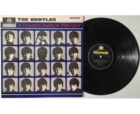 THE BEATLES - A HARD DAY'S NIGHT LP (ORIGINAL UK STEREO COPY - PCS 3058). A well presented original UK stereo copy of A Hard 