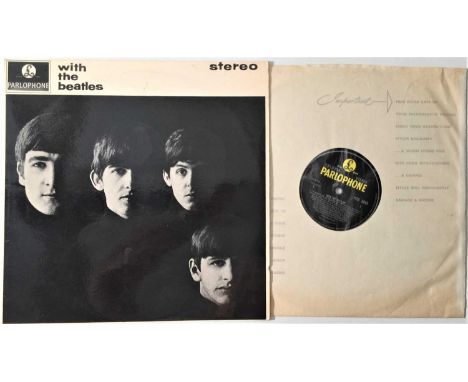 THE BEATLES - WITH THE BEATLES LP (ORIGINAL UK STEREO COPY - PCS 3045). Extremely well presented original UK stereo copy of W