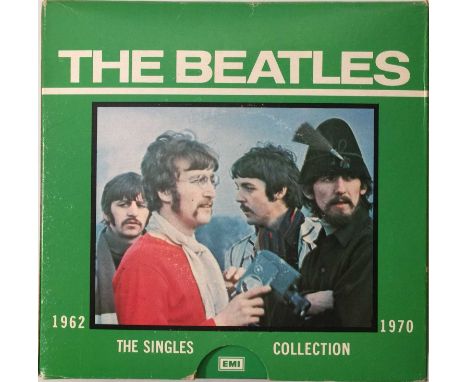 THE BEATLES - THE SINGLES COLLECTION 1962-1970 (24 x 7" BOX SET - 1970s 'GREEN BOX' RELEASE). The hard to find complete 24 x 