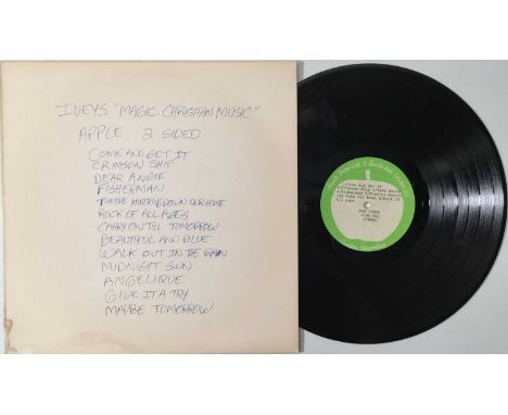 THE IVEYS (BADFINGER) - MAGIC CHRISTIAN MUSIC LP - ORIGINAL APPLE ACETATE RECORDING. A remarkable piece of Badfinger history 
