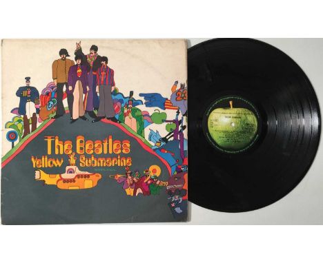 THE BEATLES - YELLOW SUBMARINE LP (ORIGINAL UK MONO COPY - PMC 7070). A neat example of the always hard to find original UK m