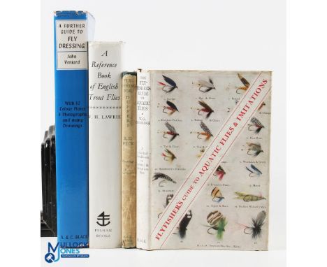 4x period Fly Fishing Books, to include Fly Fishing for Duffers R D Peek 6th Impression, 1950, Flyfisher's Guide to Aquatic F