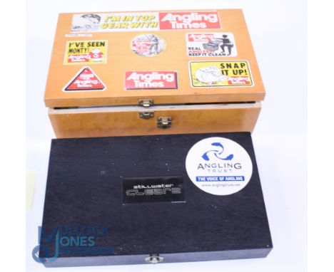 A large collection of terminal tackle in a variety of containers, as follows: Prodigy box 13" x 8" x 4" with multi section to