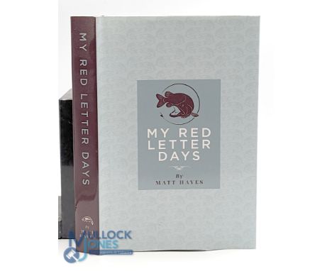 2015 Signed Matt Hayes First Edition My Red-Letter Days 2015, Strike One Media - ltd edition G+