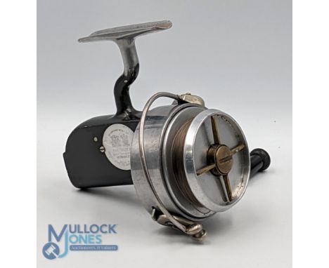 Hardy Bros "The Altex" fixed spool reel LHW, very good bail, alloy spool with front tensioner, light use, runs very well