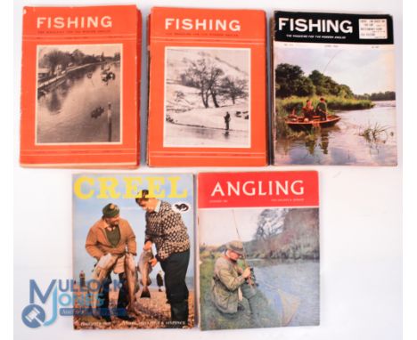 Fishing, Angling and Creel magazines from the sixties - 'Fishing' The Magazine for the Modern Angler - 36 editions from 1963-