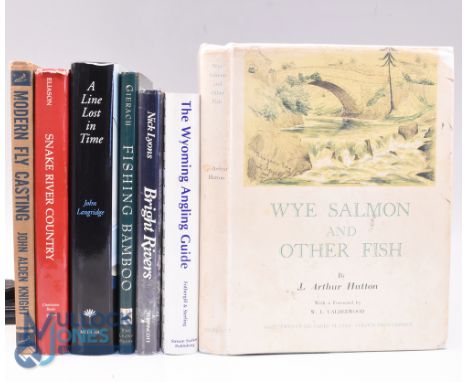 Seven Book on Fishing - Modern Fly Casting 1942 John Alden Knight, Sanke River Country History Anecdotes Fiction Fly Fishing 