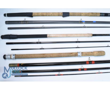 Abu Feralite Mark 7 hollow glass match rod 13ft 3pc 26" handle composite reel fittings,  lined butt/tip rings, MCB; Apollo by