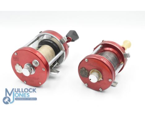 Abu Ambassadeur 7000 multiplier reel, spindle tensioner, on/off check, counter balanced handle, light use, runs very well; Ab