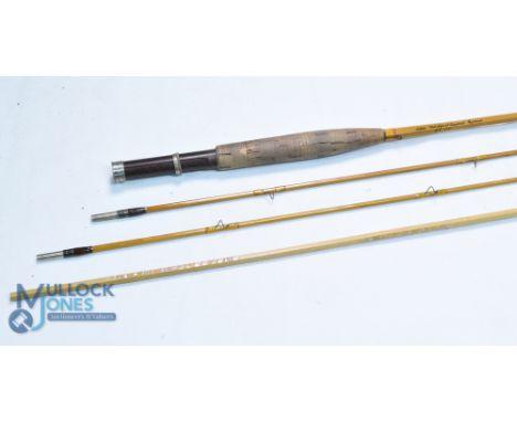 A fine and rare limited edition (2 of 20) Partridge of Redditch split cane fly rod, No 1, presented to 1987 World Champion - 