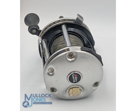 Abu Ambassadeur 6501-C3 multiplier No 010505 LHW, twin handles, rim mounted on/off check, light use, runs very well