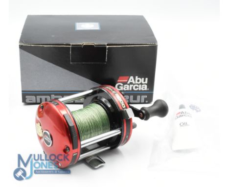 Abu Ambassadeur 6000C Ultra-Cast high speed multiplier No 990202, twin handles, spindle tensioner, rim mounted on/off check, 
