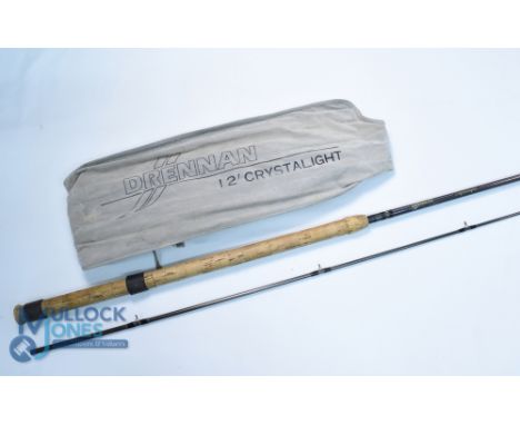 Drennan Crystalight lightweight carbon float rod 12ft 3pc 1.7 lb/2.6 lb reel lines 6oz-1 lb 4oz hook lengths, 20" handle with