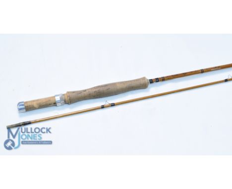 A fine Clifford Constable of Bromley "The Sawyer Symph Rod" split cane, action approved by Frank Sawyer to resemble the Pezon