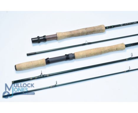 Abu Garcia Stigma carbon trout fly rod 1088368, 9ft 2pc line 5/6#, alloy uplocking reel seat with wood insert, lined butt rin