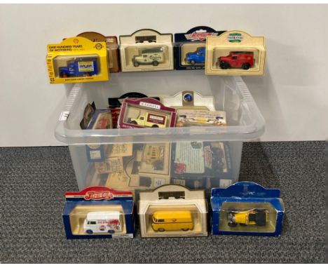 A quantity of boxed Lledo Days Gone diecast model vehicles.
