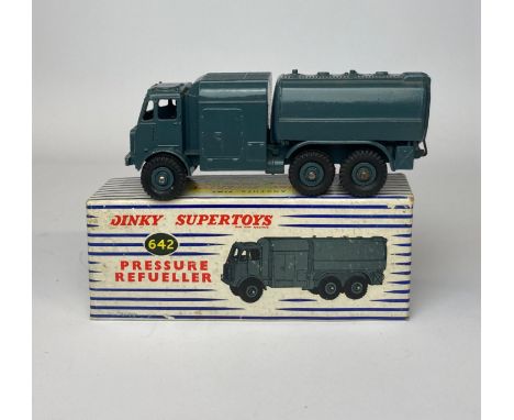 A boxed Dinky Supertoys model no. 642 'Pressure refueller'.