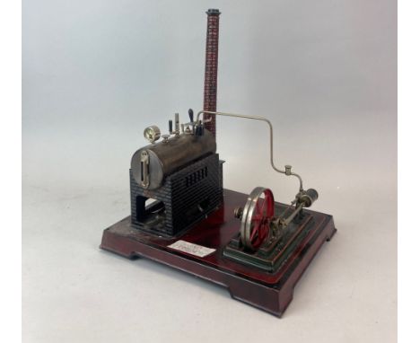 A Doll &amp; Co static steam engine.
