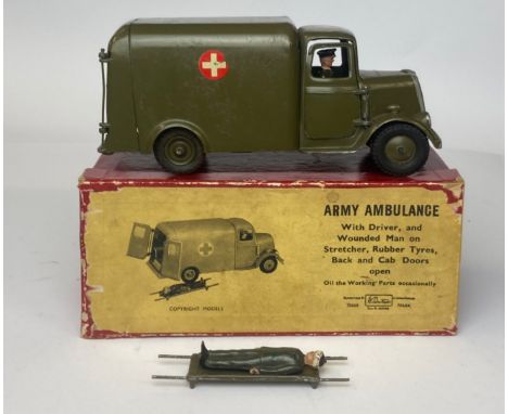 A Britains diecast model vehicle 'Army Ambulance' model no. 1512.