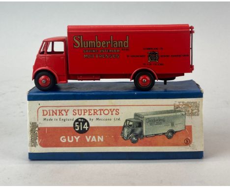 A boxed Dinky Supertoys model no. 514 'Guy van'.