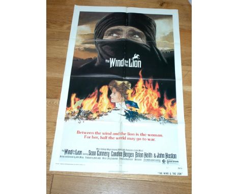 SEAN CONNERY TRIPLE, featuring 'Robin and Marian', 'The Wind in the Lion' and 'The Man Who Would Be King'. US One Sheets (27"