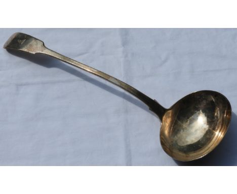 SILVER SOUP LADLE LONDON 1832 FRANCIS HIGGINS II 220.6G   