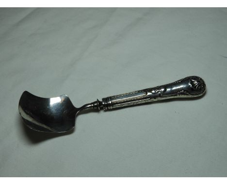 SILVER CADDY SPOON JOHN THORNTON BIRMINGHAM 1795 8.13G  