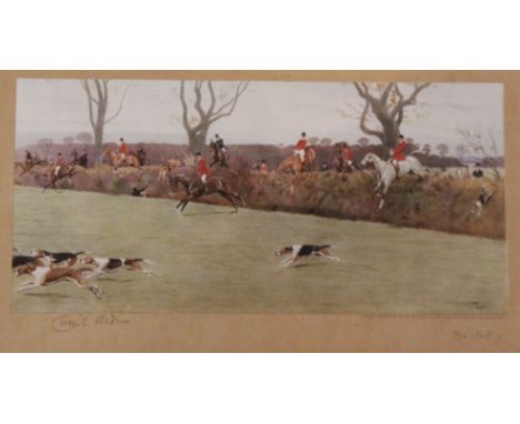 After Cecil Aldin (1870-1935): 'The Blackmore Vale' signed original limited edition colour print 168/300 pub. Richard Wyman i
