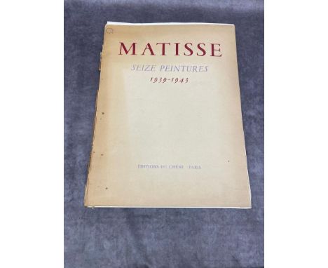 Matisse port folio of prints