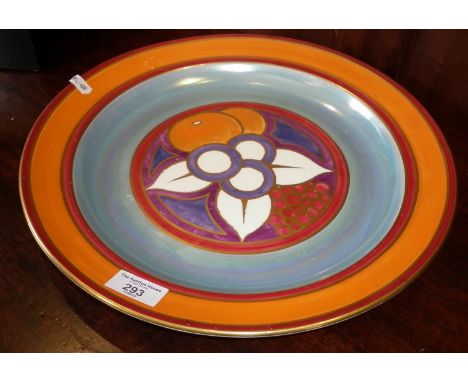 Susie Cooper Art Deco china charger by Grays pattern no. 4421