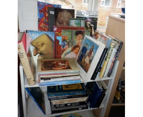 Good collection of two shelves of books on Art and Artists