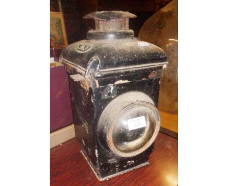 The Adlake Non-Sweating British Railway lamp or lantern