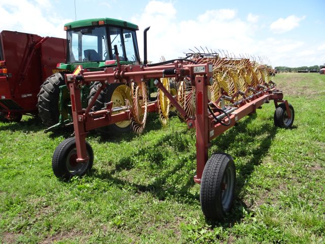 Sitrex 12 Wheel Hay Rake Center Kicker