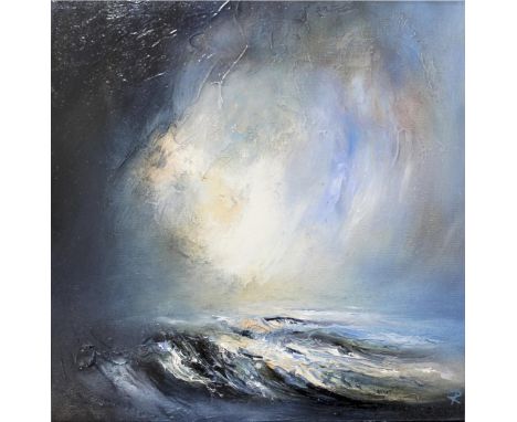 •CHRIS &amp; STEVE ROCKS (Contemporary) SWOLLEN SEAS I-III Three, initialled `R`, titled and signed by both artists verso, oi