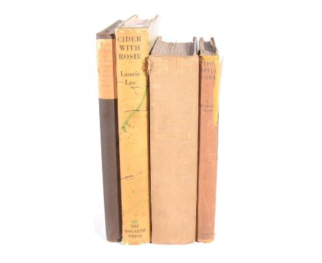 Laurie Lee: Cider with Rosie, Hogarth Press 1959, with wrapper; Walter de la Mare, The Veil and other poems, Constable &amp; 