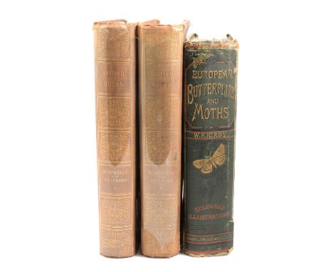 Henry Noel Humphreys &amp; John Obadiah Westwood, British Moths and their Transformations, in two vols, London 1843-45, with 
