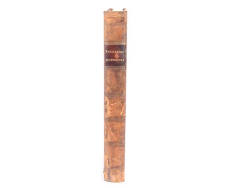 G M Woodward, Eccentric Excursions, or, Literary &amp; Pictorial Sketches, London [1817?] with plates by Isaac Cruickshank af