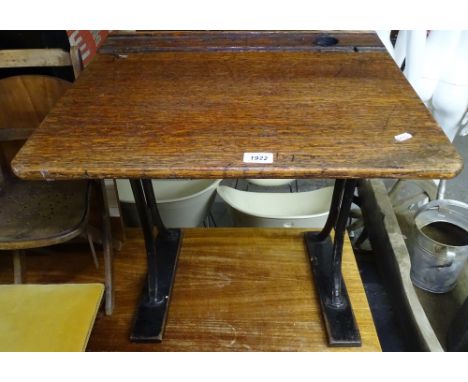 A Vintage child's school desk 