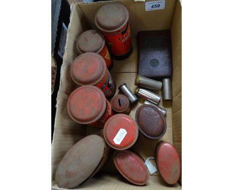 A group of Vintage Post Office savings tins 