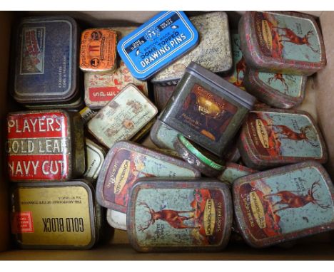 A group of Vintage tins 