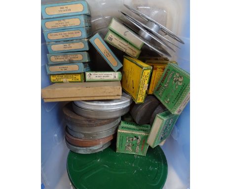 Various Walt Disney film reels, Kodak travel reels etc 