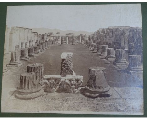 An album of Vintage photographs, including Kimberley, France etc 