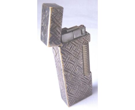 Dunhill white metal lighter