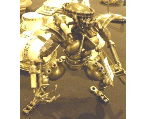 Metal Art, Star Wars steampunk robot figure H: 25 cm