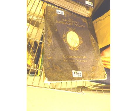 London illustrated news coronation record 1937 with colour plates etc