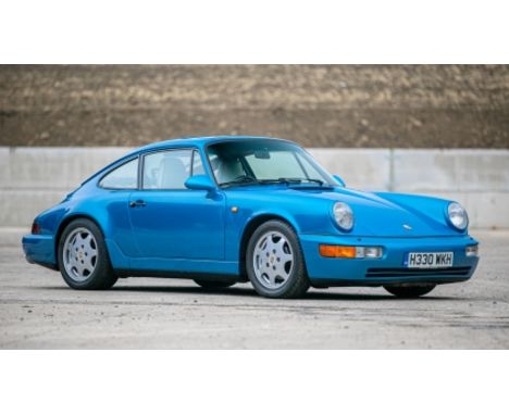 A C16, UK-supplied, four-wheel-drive 964 Coupe in a simply striking colour combination.Although patently still a 911, the 964